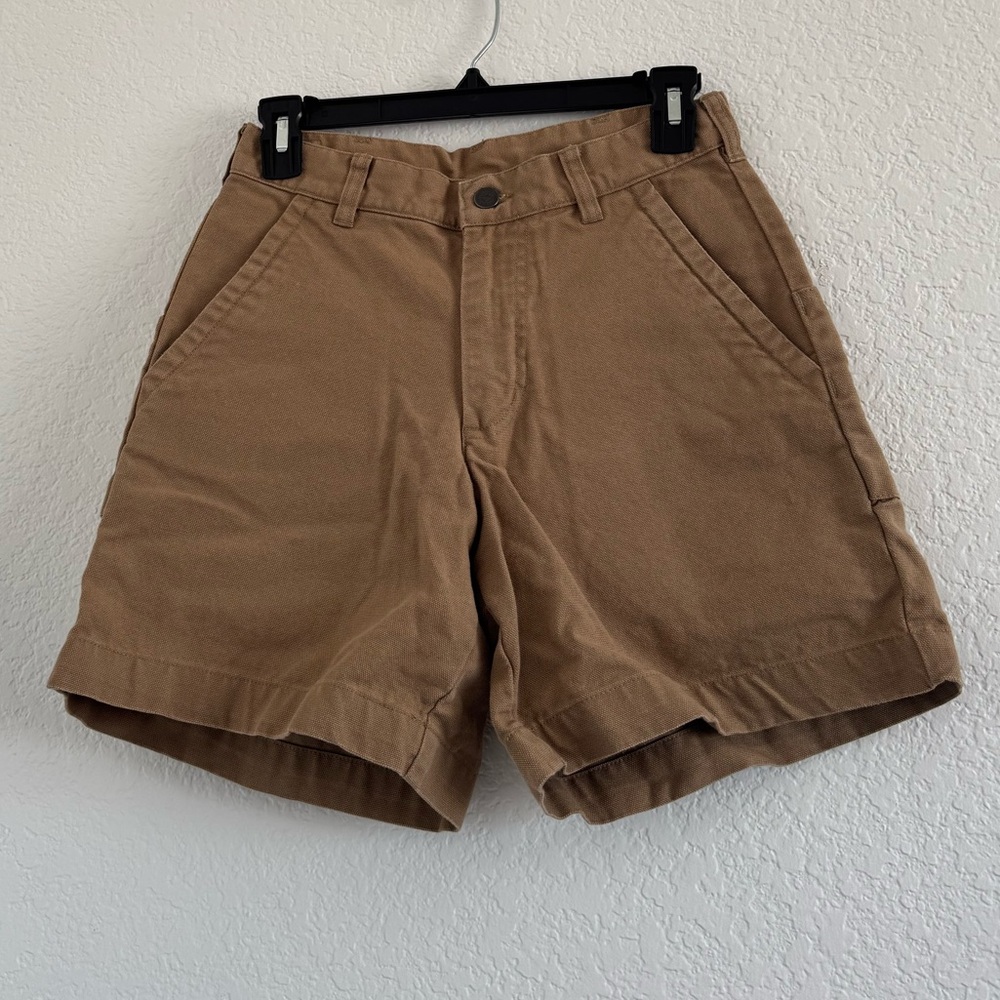 Patagonia Tan High Waist Shorts Classic Casual Design